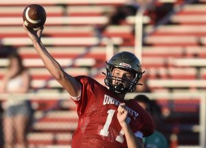 University quarterback Luke Hudson proving worthy of an unexpected role this season